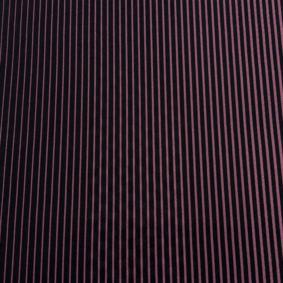 反物 秀品 小紋 雅粋風 縦縞 地紋 紫 正絹