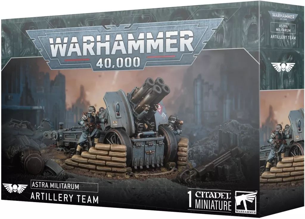 ミニチュアゲーム アストラ ミリタルム クリーグ アーティラリー チーム ウォーハンマー40000 Astra Militarum Krieg Artillery Team 47-78