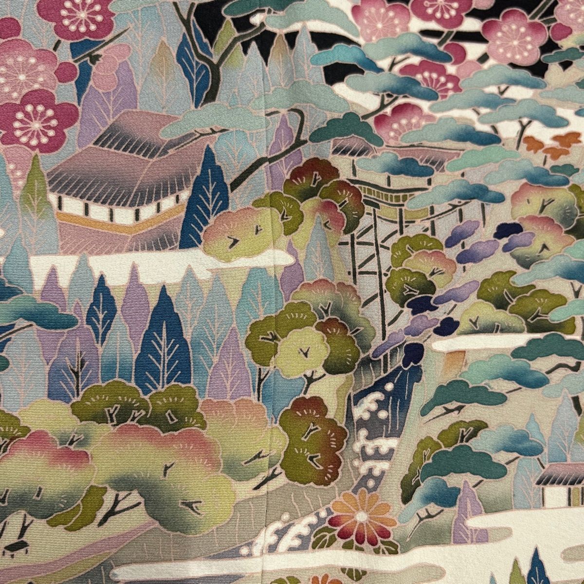 専用　未使用近い　美品　袷　正絹　作家　黒留袖　フルセット　身丈161 裄丈65 黒留袖 No.CA-0746-Mサイズのレンタル｜きもの365