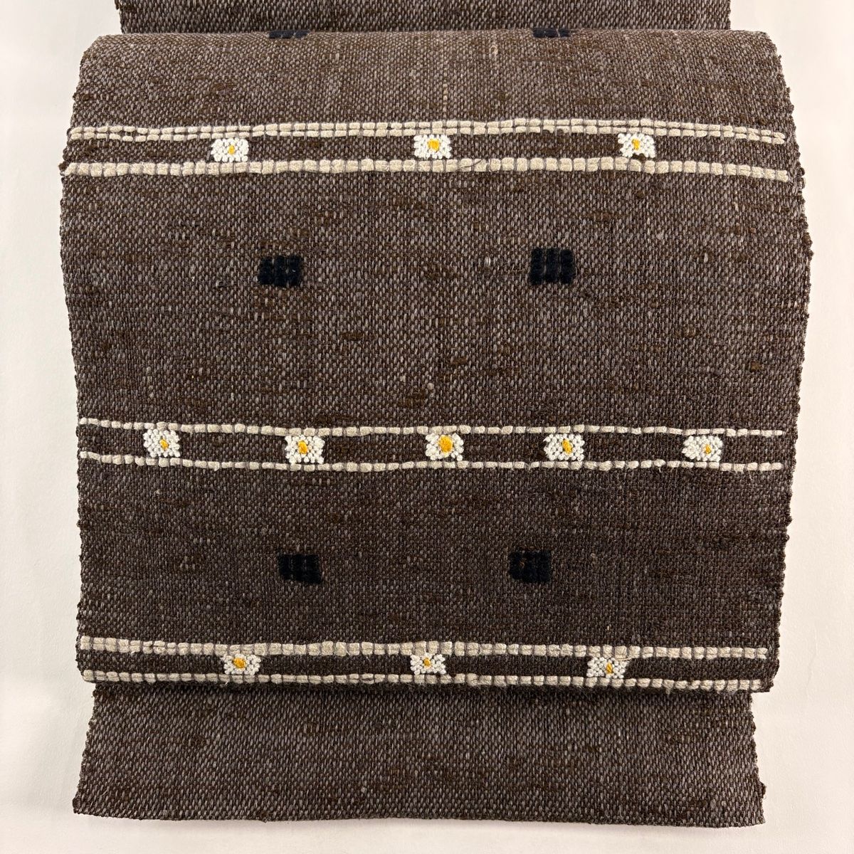 専用 帯4624 ●高級 正絹 紬 松葉仕立て 名古屋帯 専用 帯4624 ○高級 正絹 紬 松葉仕立て 名古屋帯 単衣 名古屋帯 紅型