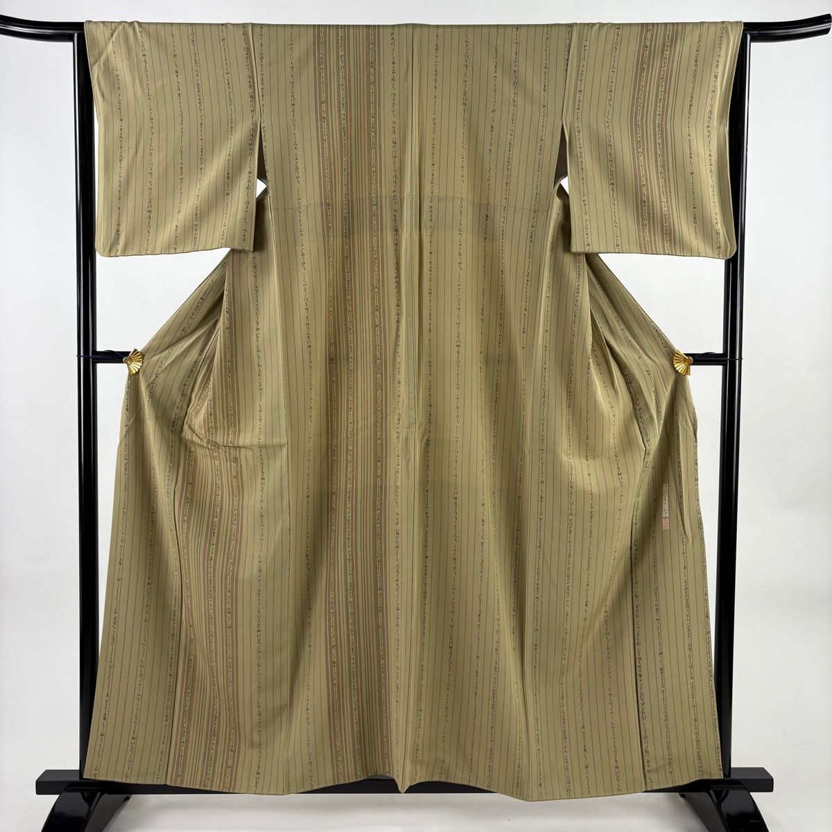 美品】 付下げ 注文 身丈157cm 裄丈65cm M 袷 川村久太郎 落款 文字