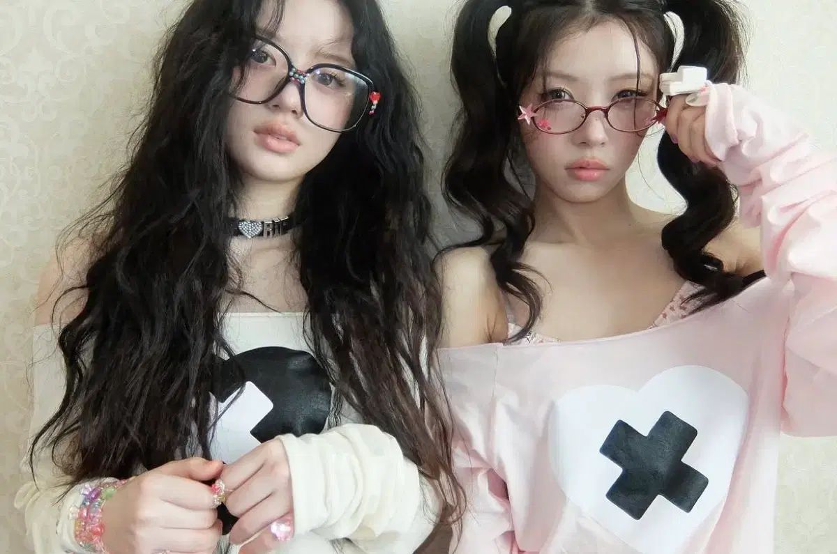 ショップフェアリー クロス ハート カットオフ Tシャツ cross heart cut off