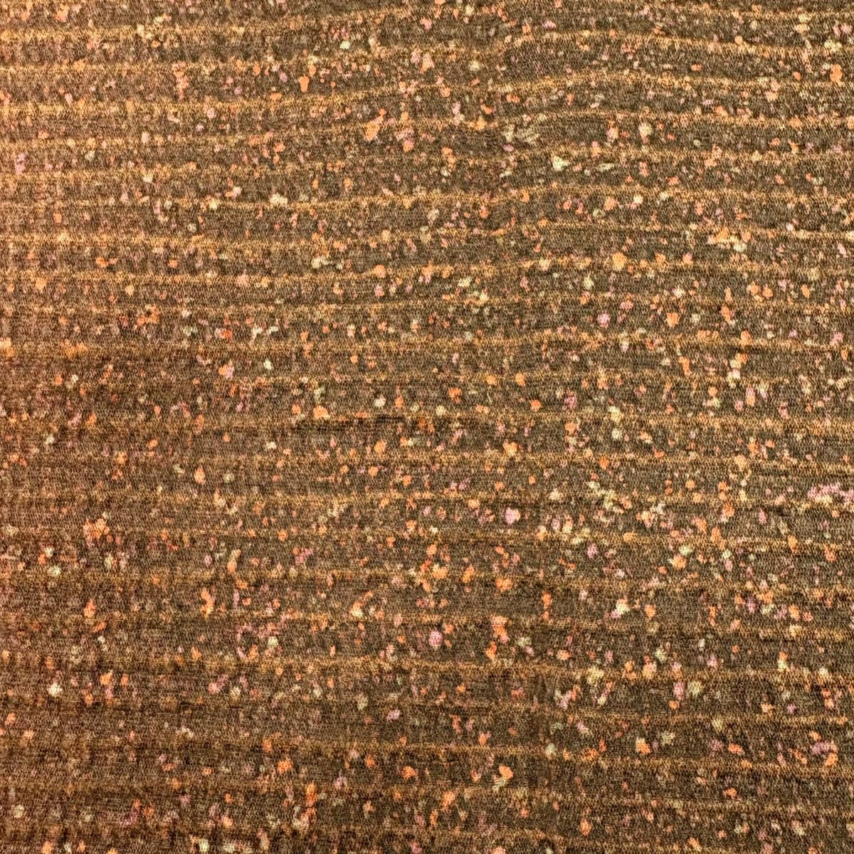  道行 身丈94 cm 裄丈65 M 和装コート 角衿 幾何学模様 染め分け 赤茶 正絹 秀品 羽織 着物 浴衣