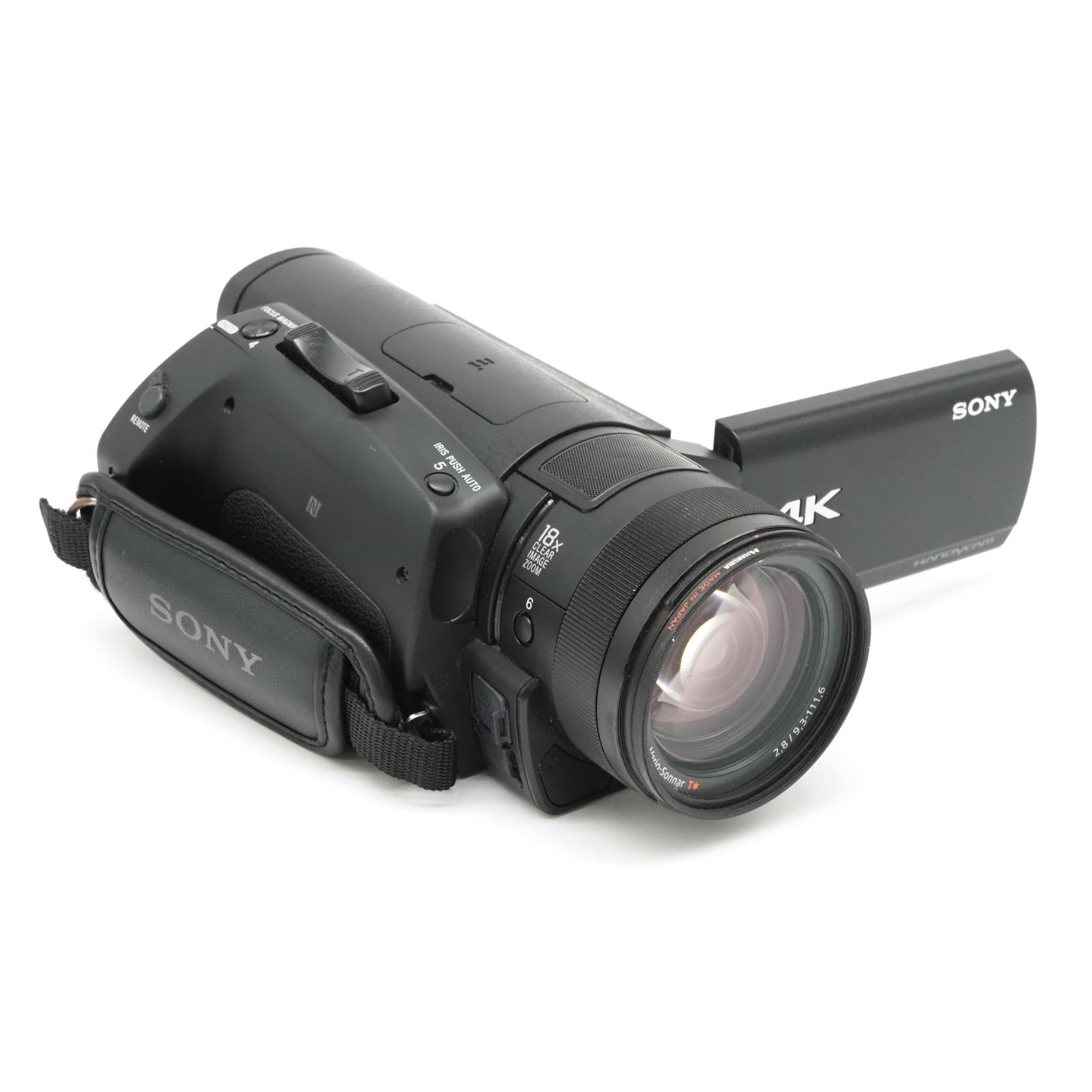  SONY ソニー FDR AX 700 4 K ハンディカム 高画質大型センサー搭載 ビデオカメラ本体 ビデオカメラ
