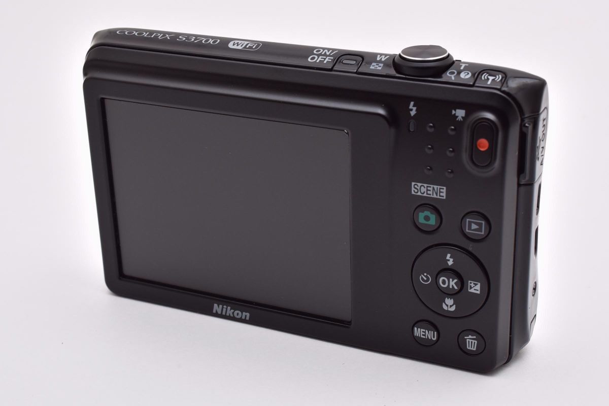 極美品｜Nikon COOLPIX S3700 クールピクス 光学8倍ズーム 2005万画素