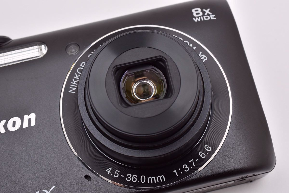極美品｜Nikon COOLPIX S3700 クールピクス 光学8倍ズーム 2005万画素