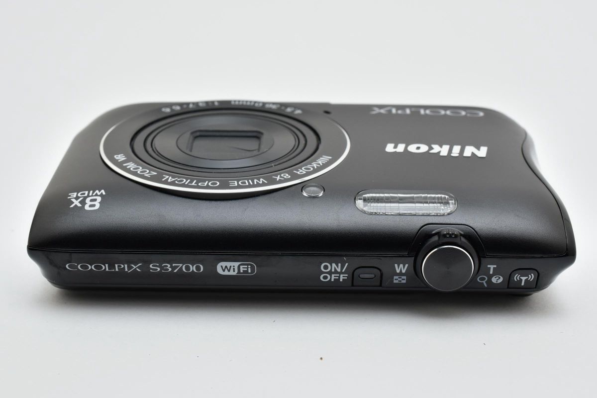 極美品｜Nikon COOLPIX S3700 クールピクス 光学8倍ズーム 2005万画素