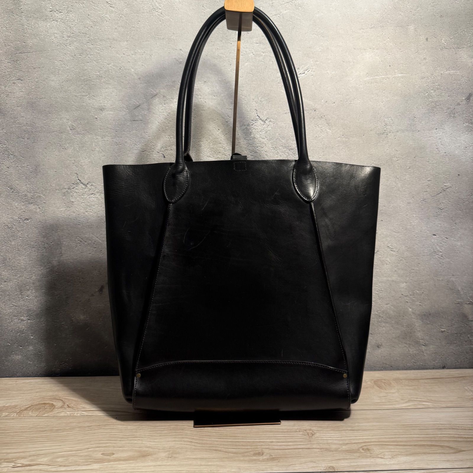 ✨Daniel&Bob ダニエルアンドボブ オールレザー トートバッグ ブラック