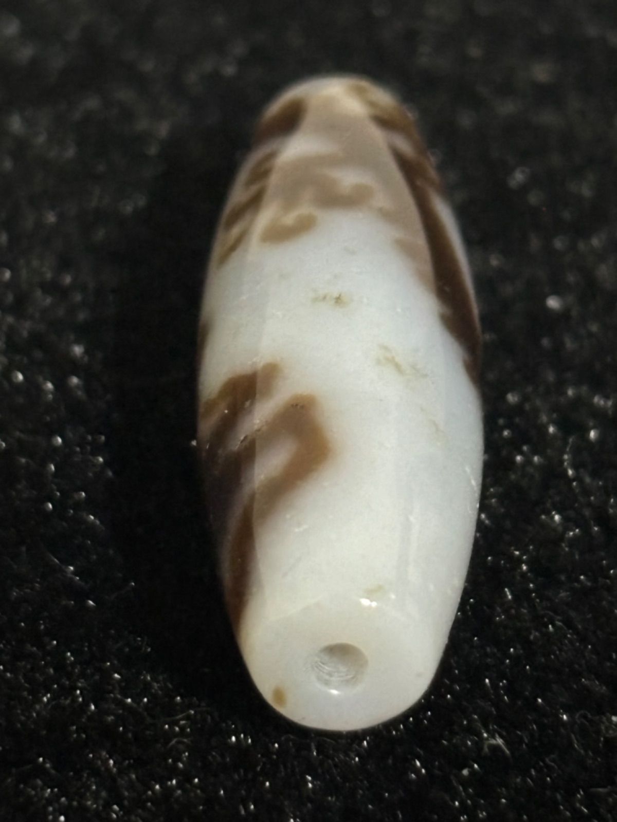  天珠 白五本爪龍神天珠 その他 手芸素材 材料