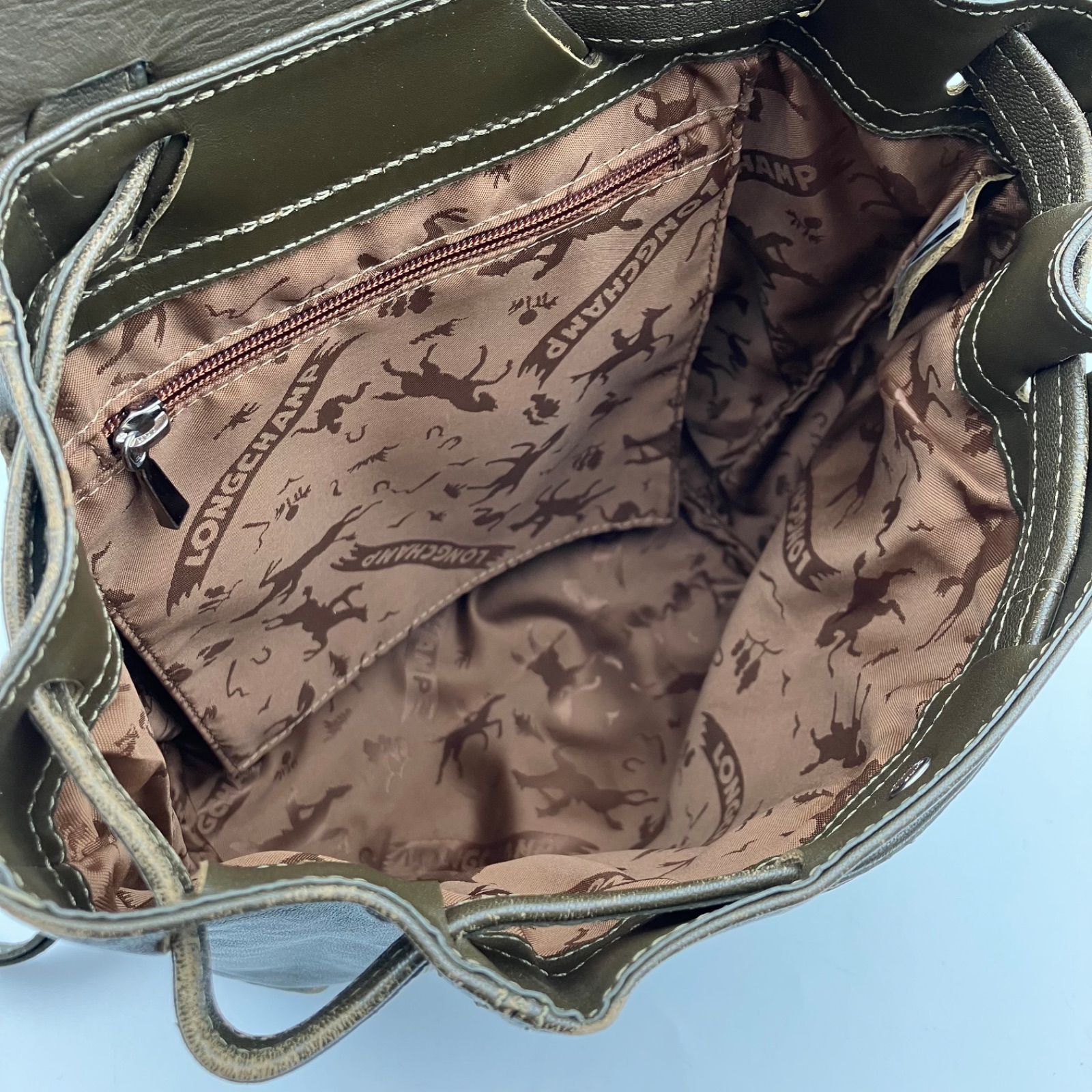 LONGCHAMP ロンシャン ル・プリアージュ キュイール バックパック ミニ 