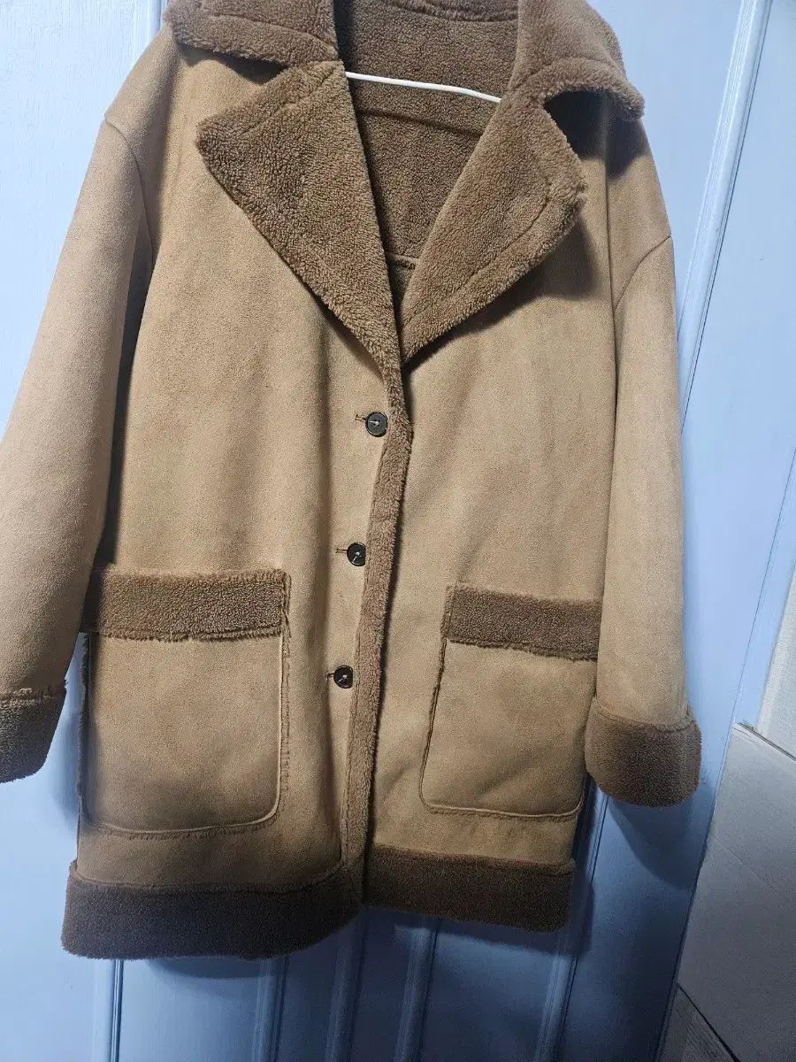 8seconds エイトセカンズ ブラウン ムートン コート - メルカリ