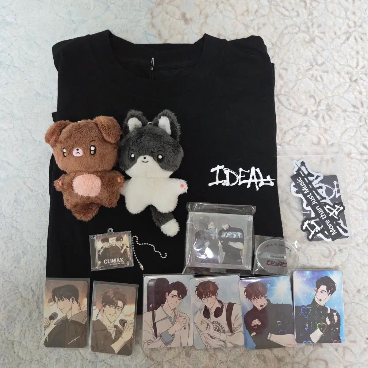 ディスラヴ 10 cm ぬいぐるみ 멍댕アウルハント アイディアルTシャツ MOFUN グッズ