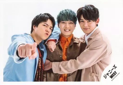 中古】生写真(ジャニーズ) ジャニーズWEST/集合(3人)/横型・上半身