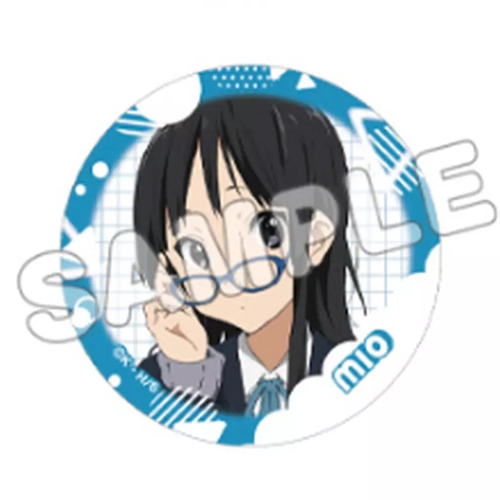 中古】バッジ・ビンズ 4.秋山澪 「けいおん! トレーディング缶バッジ