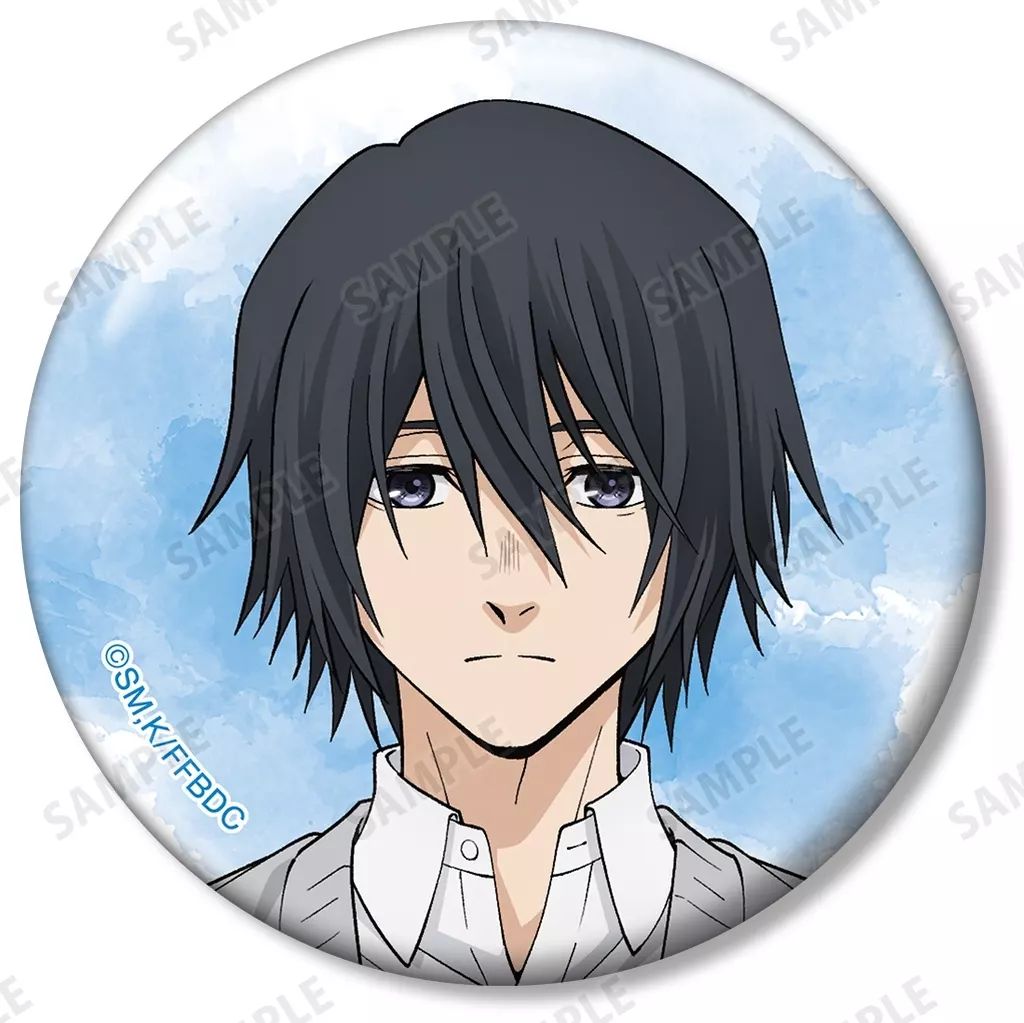 中古】バッジ・ビンズ 夏沢朔 「薫る花は凛と咲く トレーディング缶