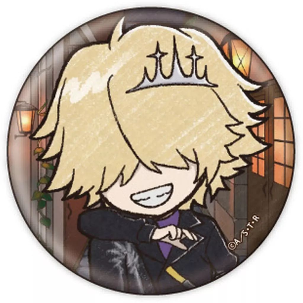 中古】バッジ・ビンズ ベルフェゴール 「缶バッジ 家庭教師ヒットマン