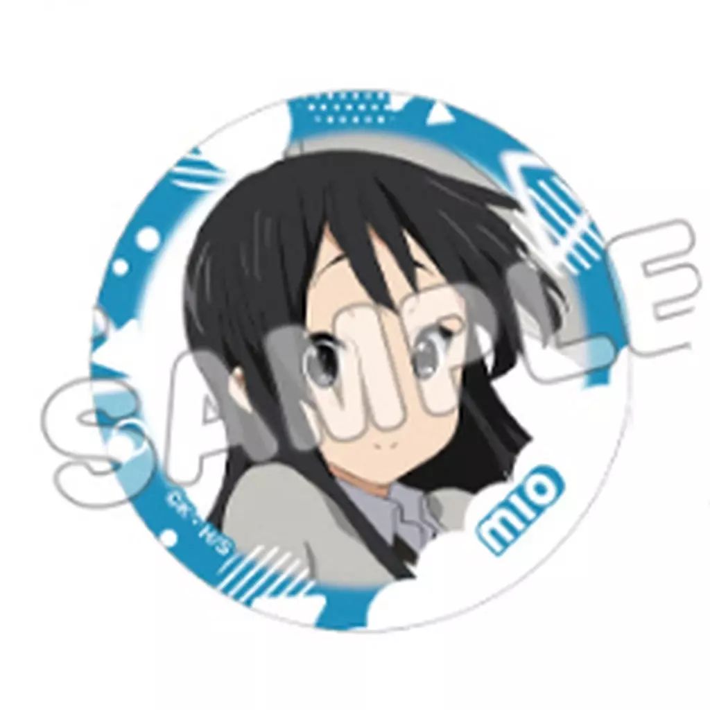 中古】バッジ・ビンズ 9.秋山澪 「けいおん! トレーディング缶バッジ