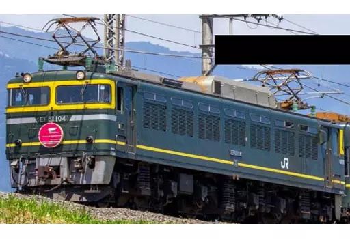鉄道模型 HOゲージ 1 80 EF 81形 トワイライト色 HO 2010
