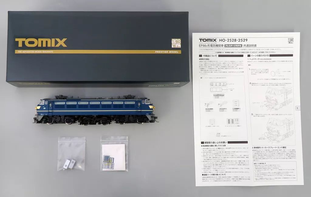 鉄道模型 HOゲージ 1 80 JR EF 66 0形電気機関車 27号機 HO 2034