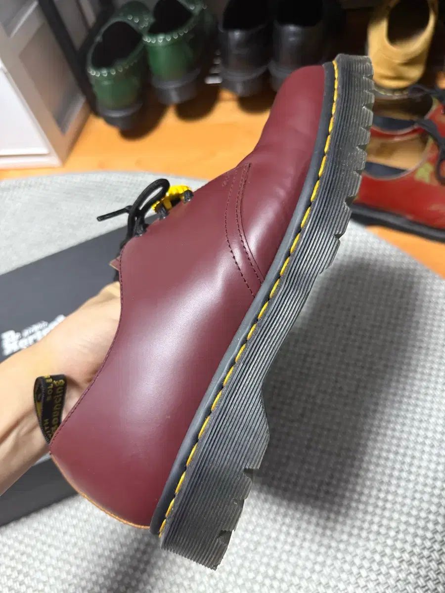  300 PALACE DR MARTENS ドクターマーチン 1461 レッド バーガンディ ローファー ブーツ 革靴
