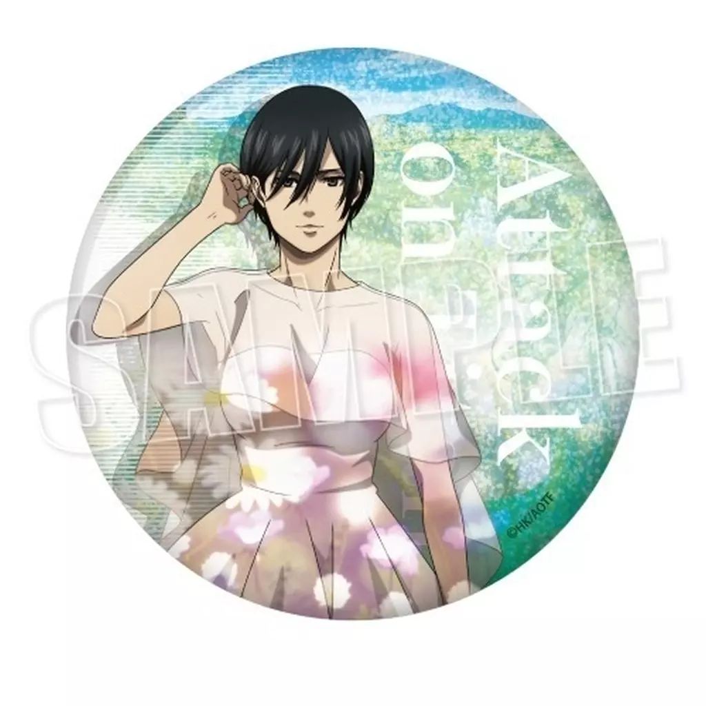 中古】バッジ・ビンズ ミカサ・アッカーマン(Reflect Memories ver