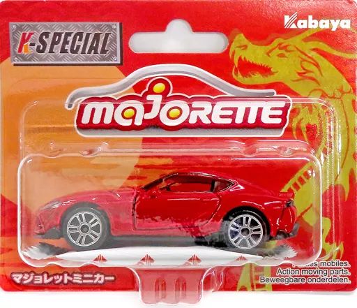 中古】食玩 ミニカー トヨタ スープラ(赤) 「マジョレットミニカー K