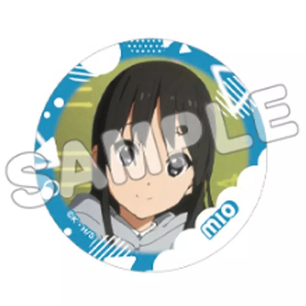 中古】バッジ・ビンズ 5.秋山澪 「けいおん! トレーディング缶バッジ