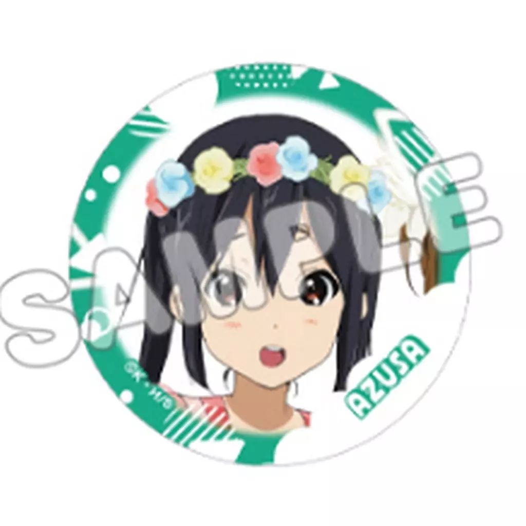 中古】バッジ・ビンズ 3.中野梓 「けいおん! トレーディング缶バッジ