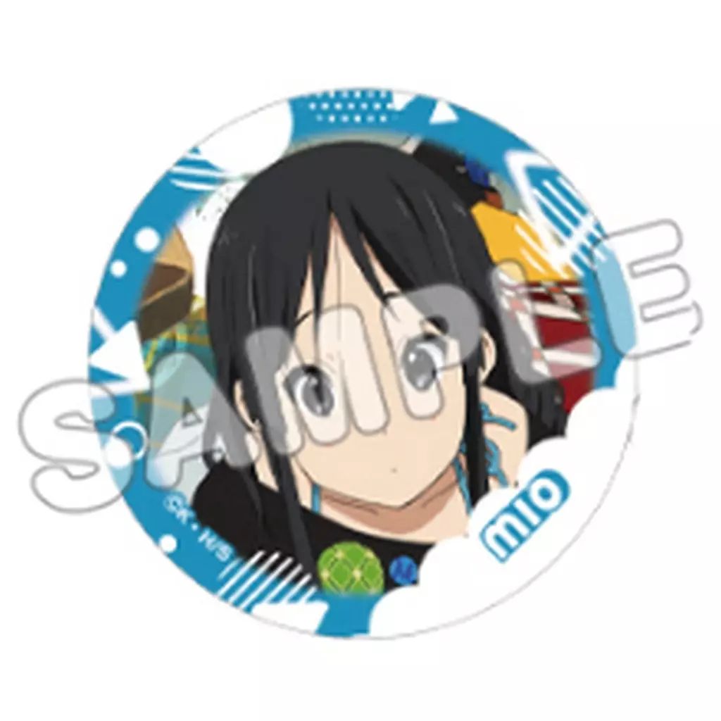 中古】バッジ・ビンズ 7.秋山澪 「けいおん! トレーディング缶バッジ