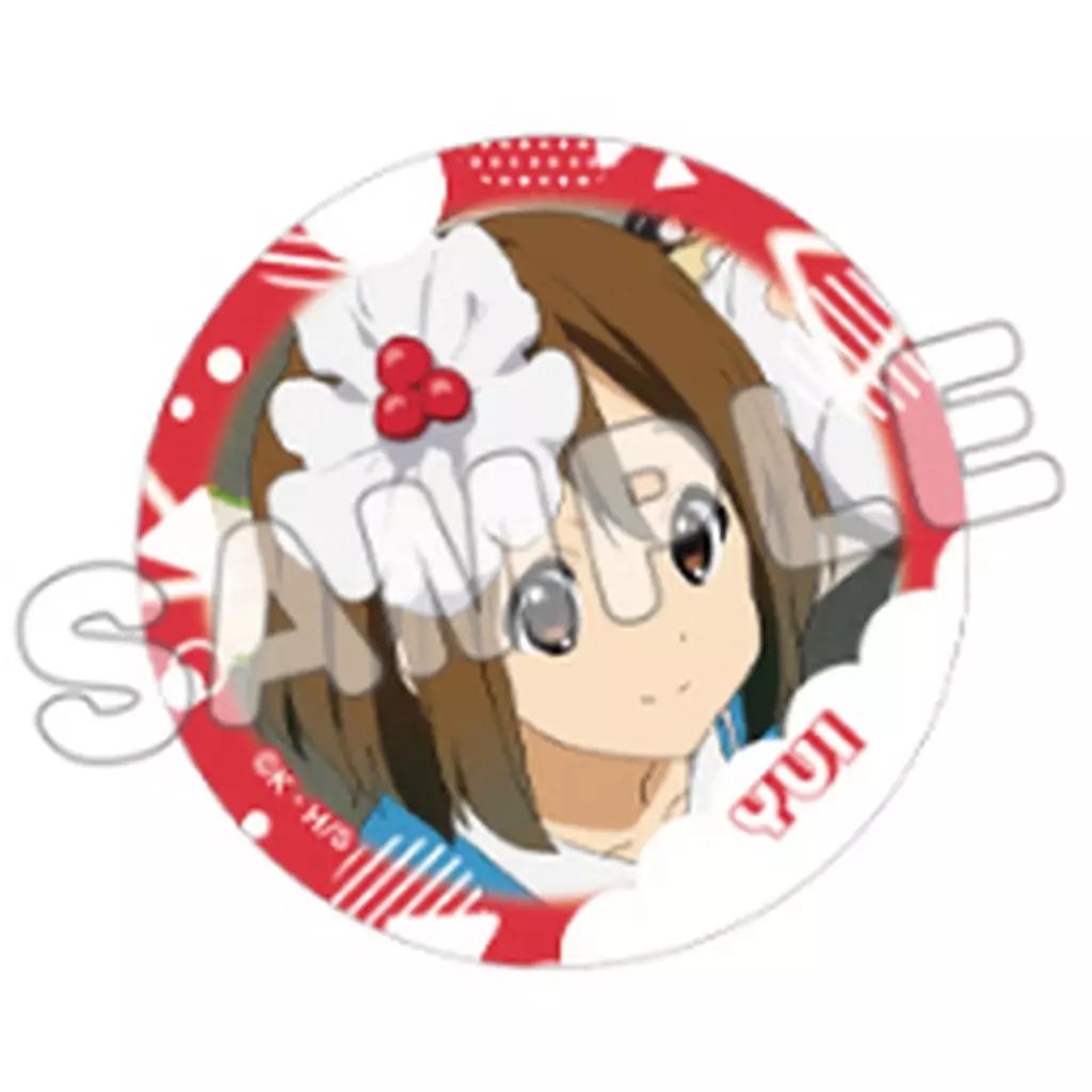 中古】バッジ・ビンズ 1.平沢唯 「けいおん! トレーディング缶バッジ