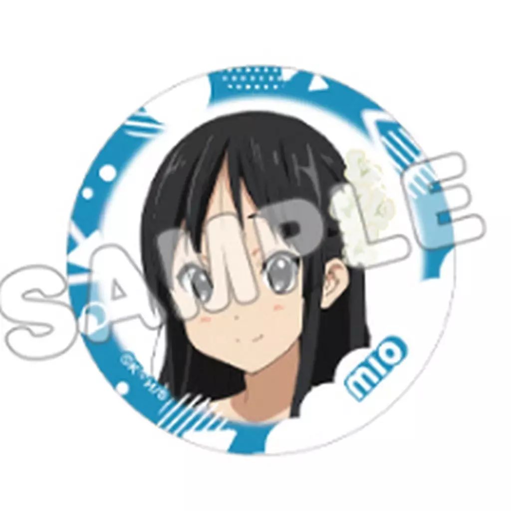 中古】バッジ・ビンズ 3.秋山澪 「けいおん! トレーディング缶バッジ