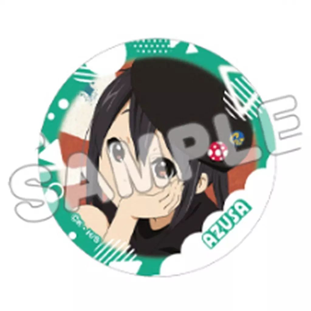 中古】バッジ・ビンズ 8.中野梓 「けいおん! トレーディング缶バッジ