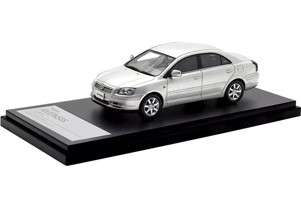 ミニカー 1 43 Toyota AVENSIS Li 2003 シルバーメタリック ハイ ストーリーシリーズ HS 504 SL