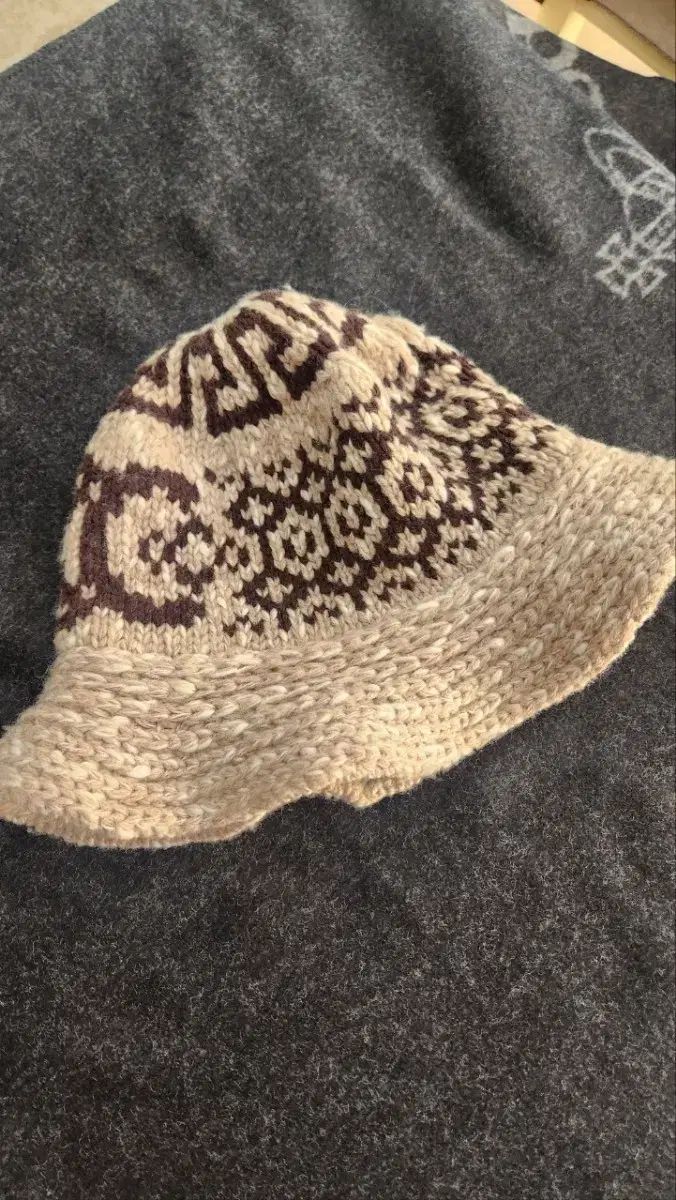 パータン ニット バケットハット 帽子 HYOJIN