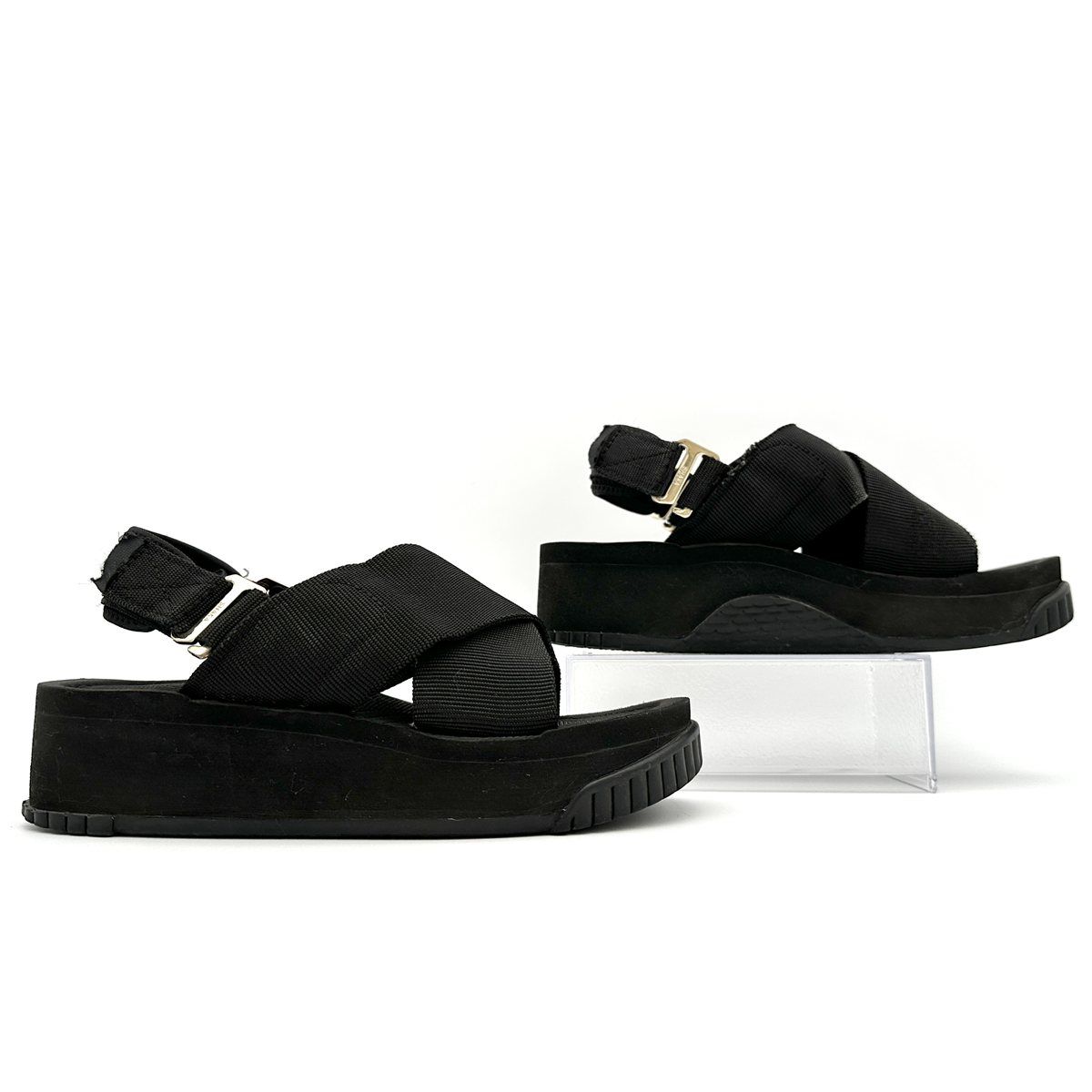 SHAKA スポーツサンダル クロスストラップ 厚底 ストラップ取り外し