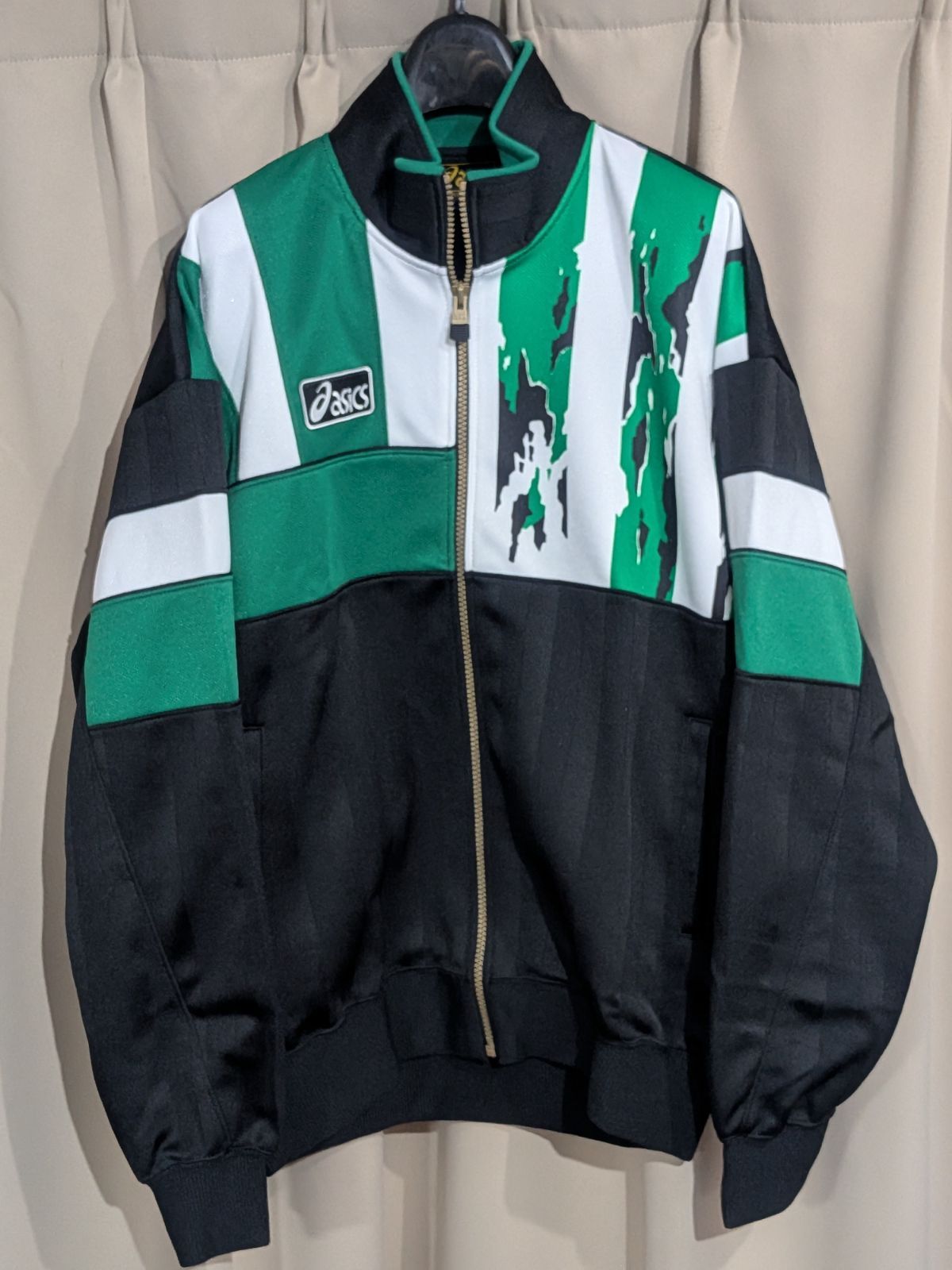 未使用 80s 90s asics ゴールドタイガー ジャージ 上下 セットアップ O