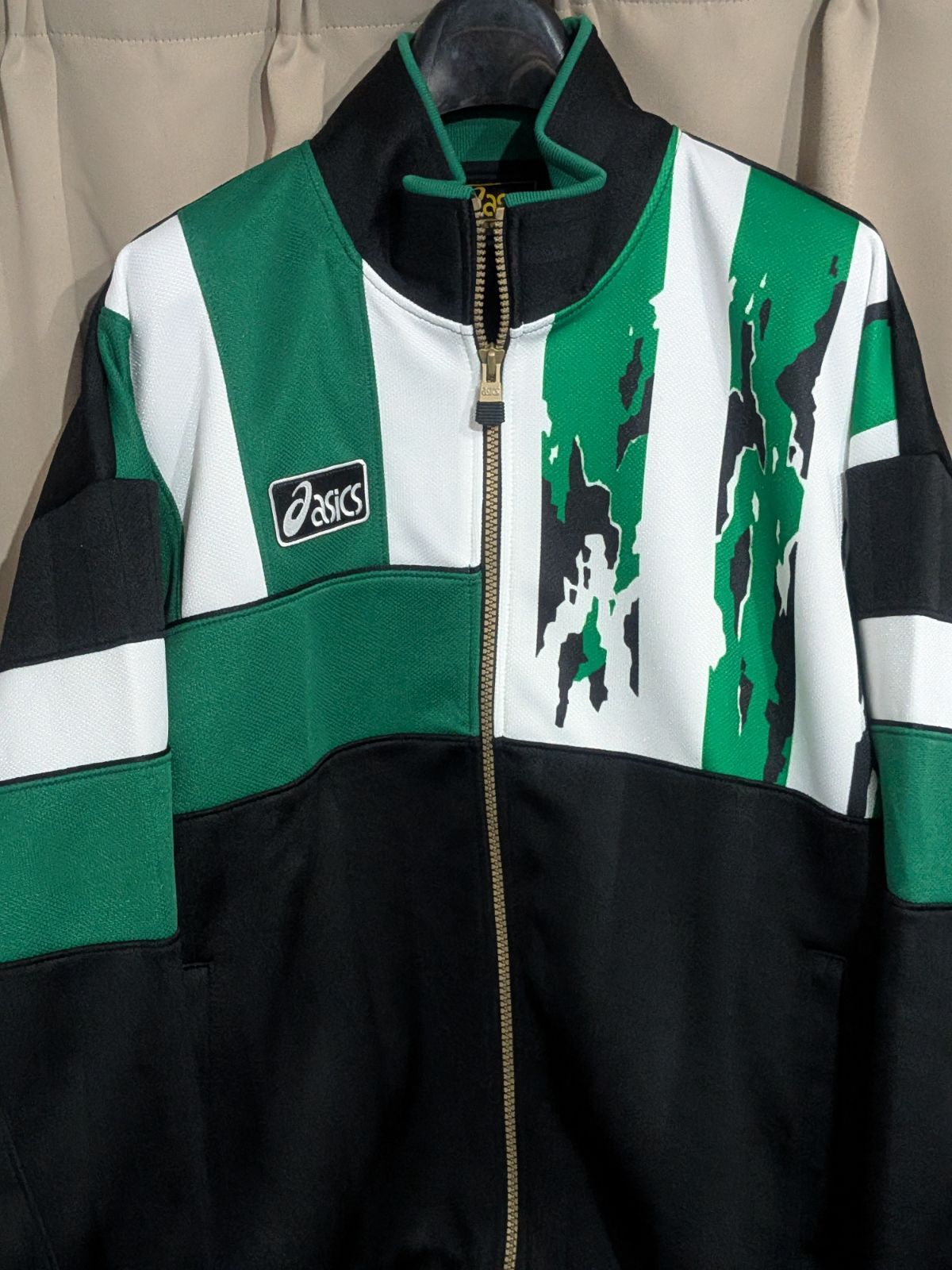 未使用 80s 90s asics ゴールドタイガー ジャージ 上下 セットアップ O 