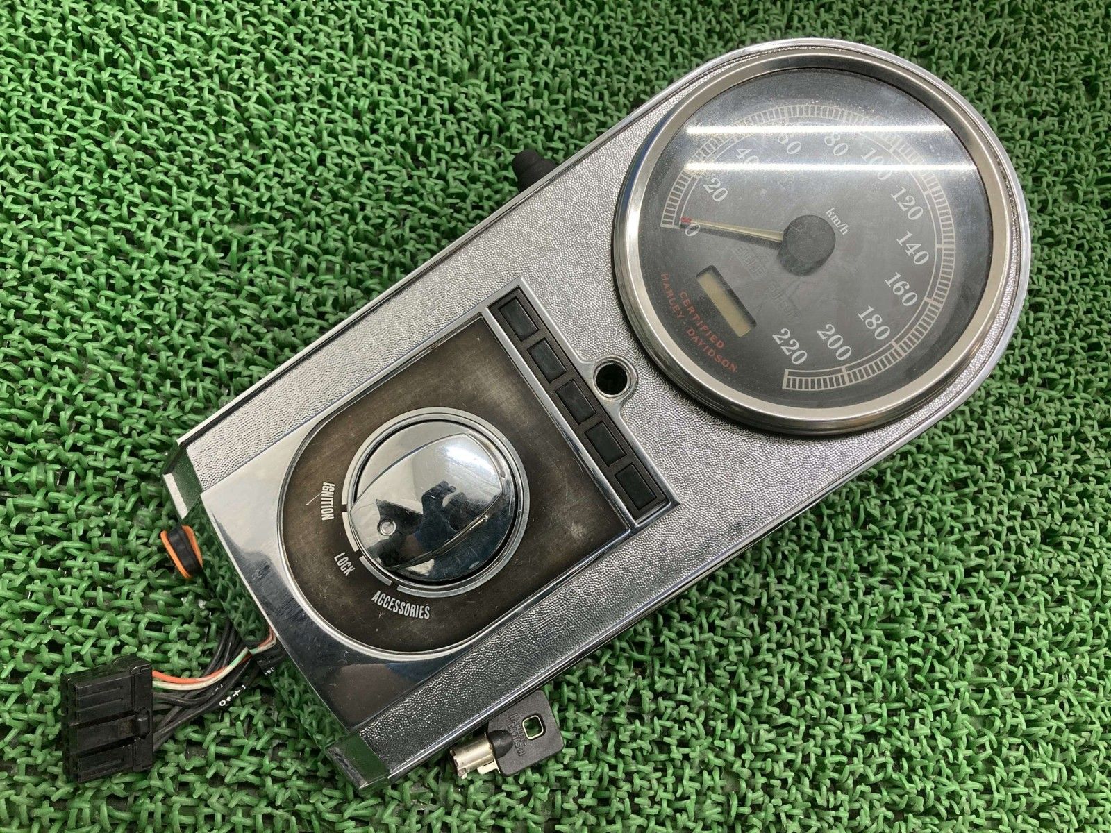 ソフテイル スピードメーター 67030 99 ハーレー バイク 部品 エボ FLST FLSTC 車検 dZ