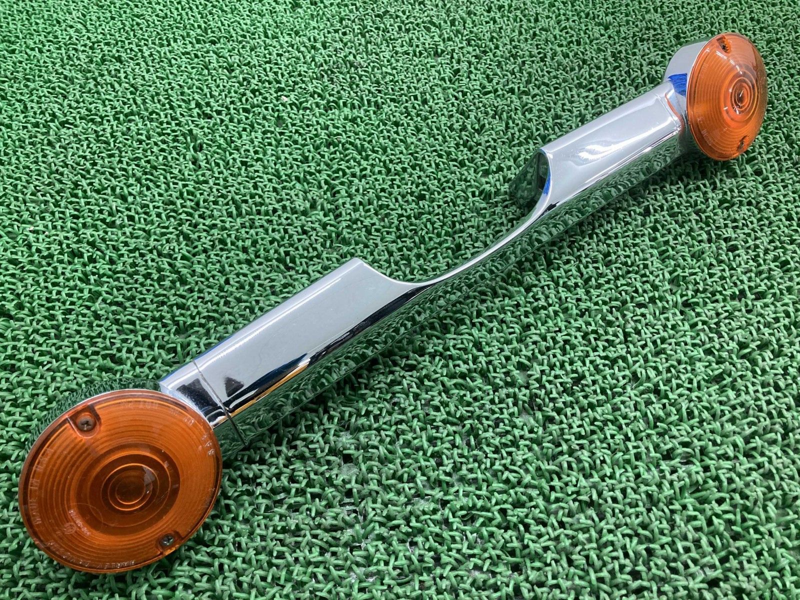 FLSTC リアウインカー 68510 74 C ハーレー バイク 部品 ヘリテイジソフテイルクラシック ステー 割れ欠け無し 品薄 Cr