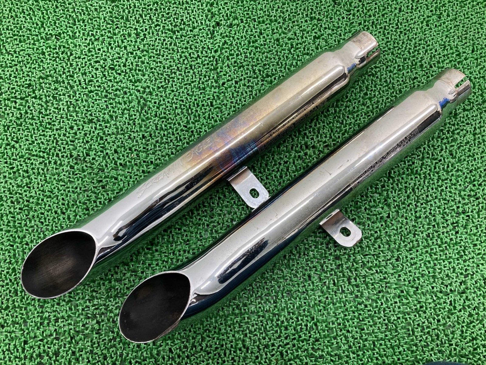 FLSTC1340 サイレンサーマフラー 80048-95A ハーレー 純正 中古