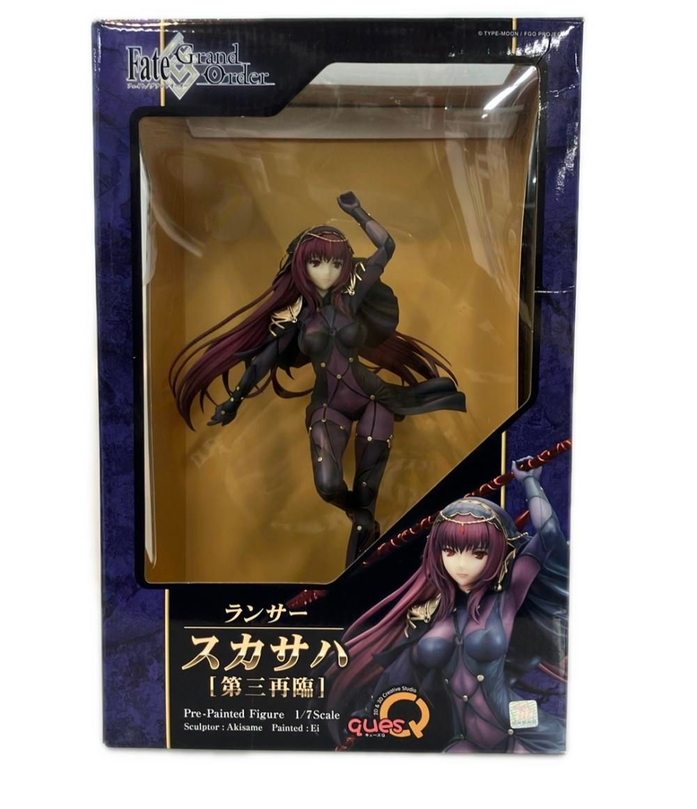 美品 キューズQ Fate Grand Order 1/7 ランサー/スカサハ [第三再臨