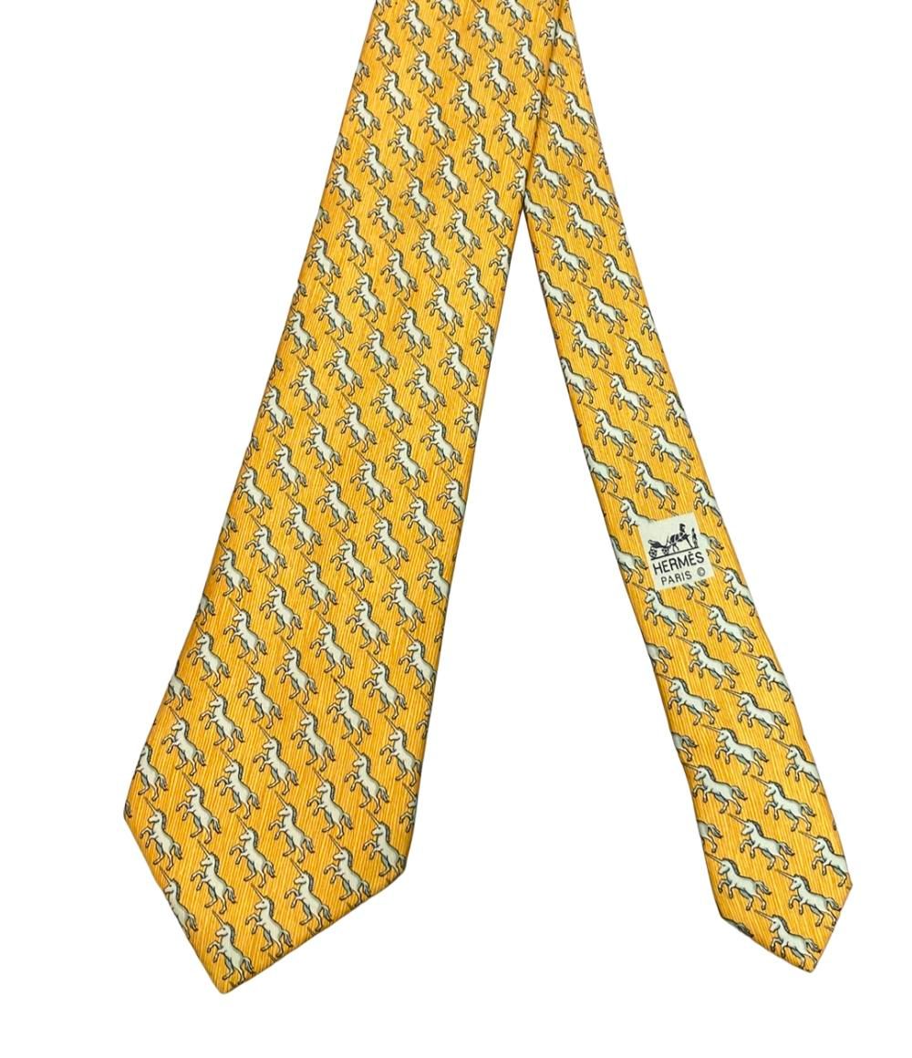 エルメス ネクタイ シルク100% メンズ HERMES - メルカリ