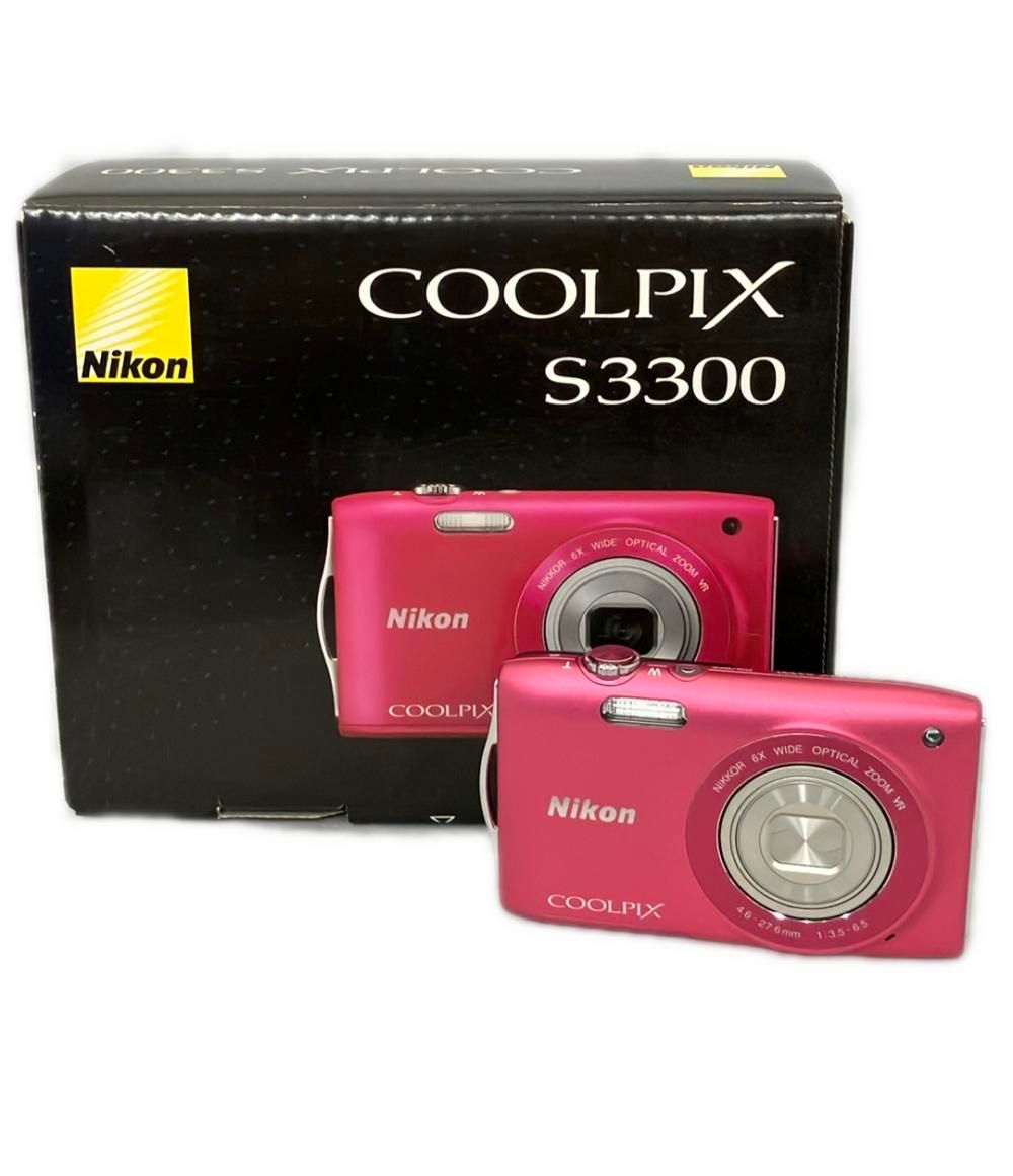 Nikon COOLPIX S 3300 ストロベリーピンク