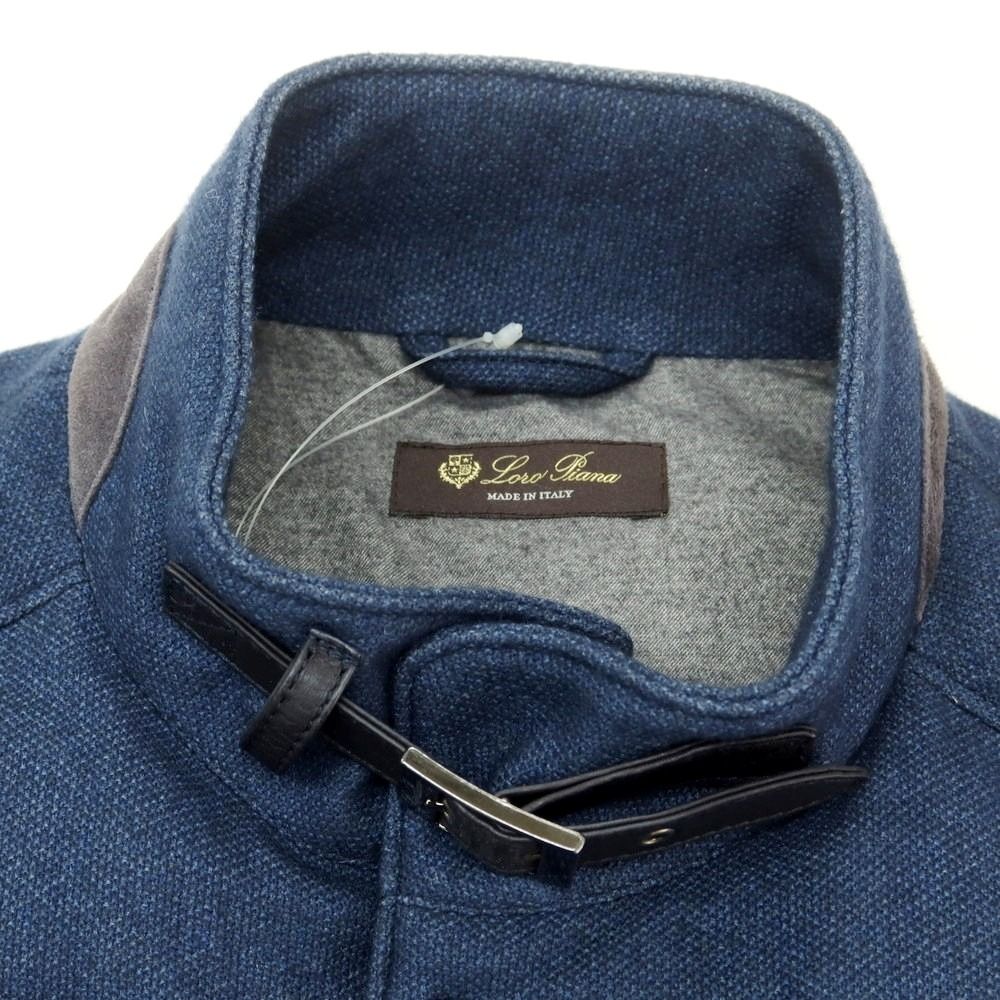 【中古】ロロピアーナ Loro Piana シルクカシミヤ ダウンベスト ネイビー【サイズM】【メンズ】 全国無料，新作】 【中古】ロロピアーナ Loro Piana シルクカシミヤ