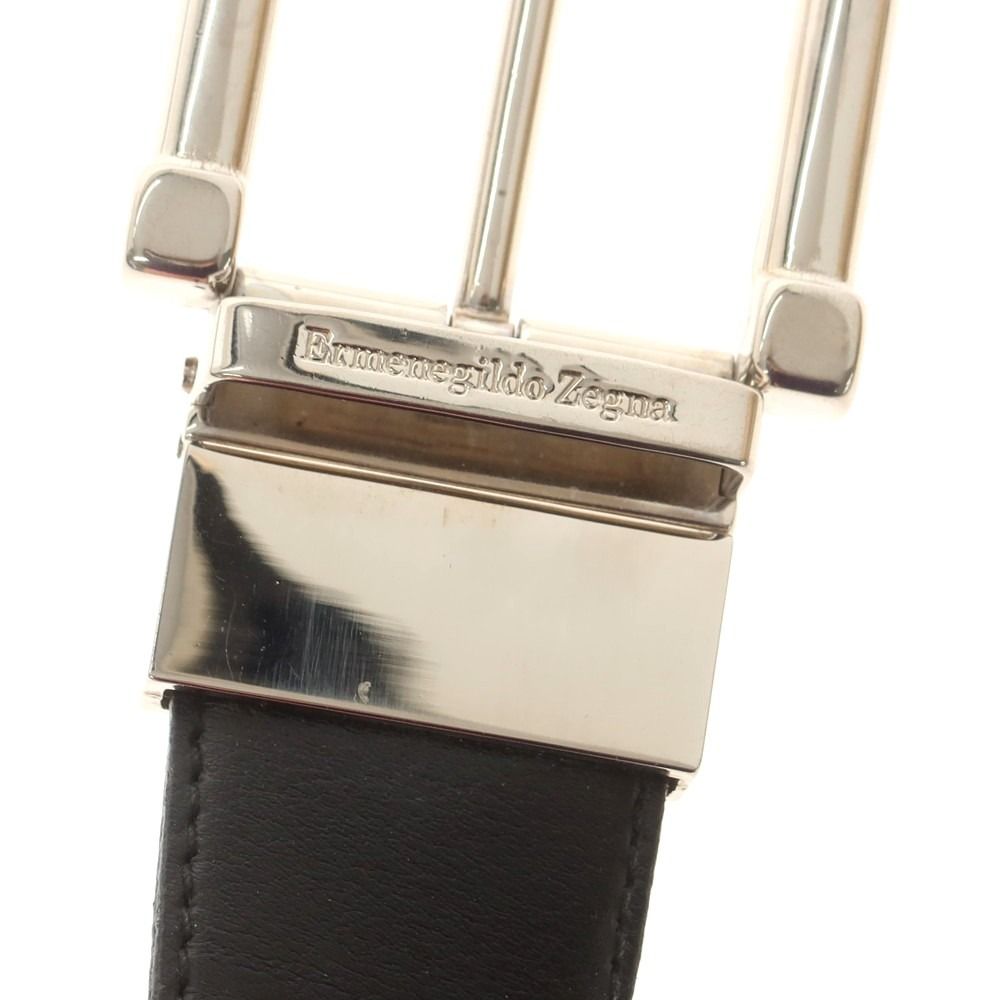 エルメネジルドゼニア Ermenegildo Zegna リバーシブル レザー ベルト