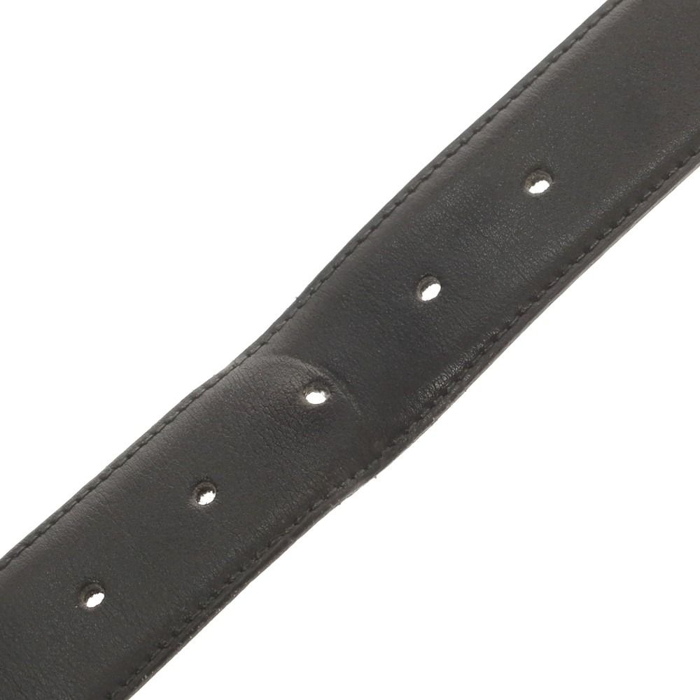 エルメネジルドゼニア Ermenegildo Zegna リバーシブル レザー ベルト