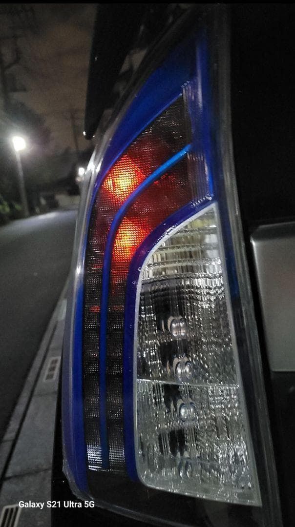 30プリウス テールレンズ キャンディブルー塗装 PHV ZVW35 【公式通販】