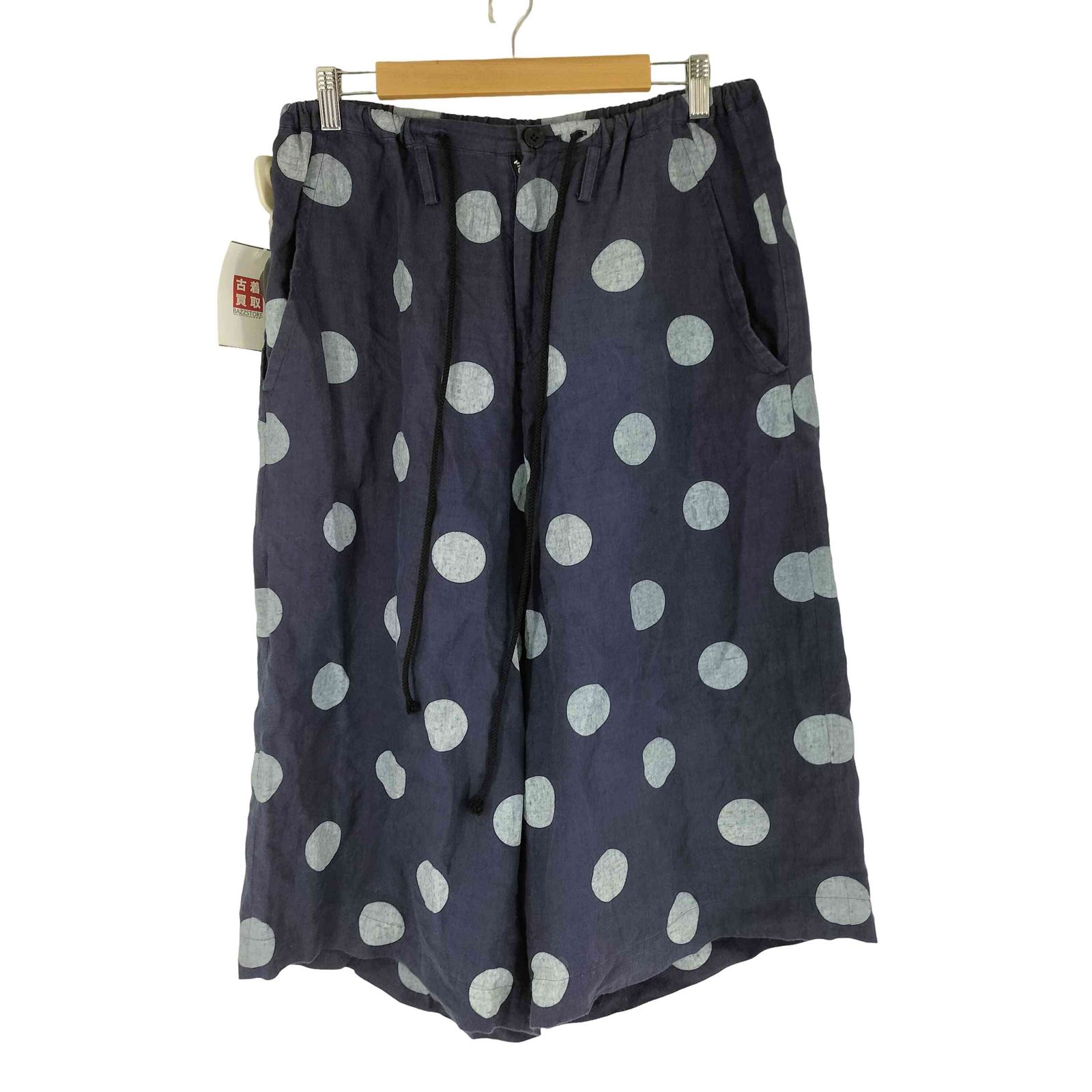 ワイズ Ys ドット ドローストリング サルエル ワイド イージー パンツ  