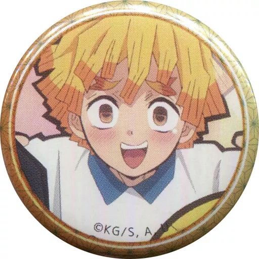 中古】バッジ・ピンズ 我妻善逸(笑顔) 「鬼滅の刃 中高一貫!!キメツ