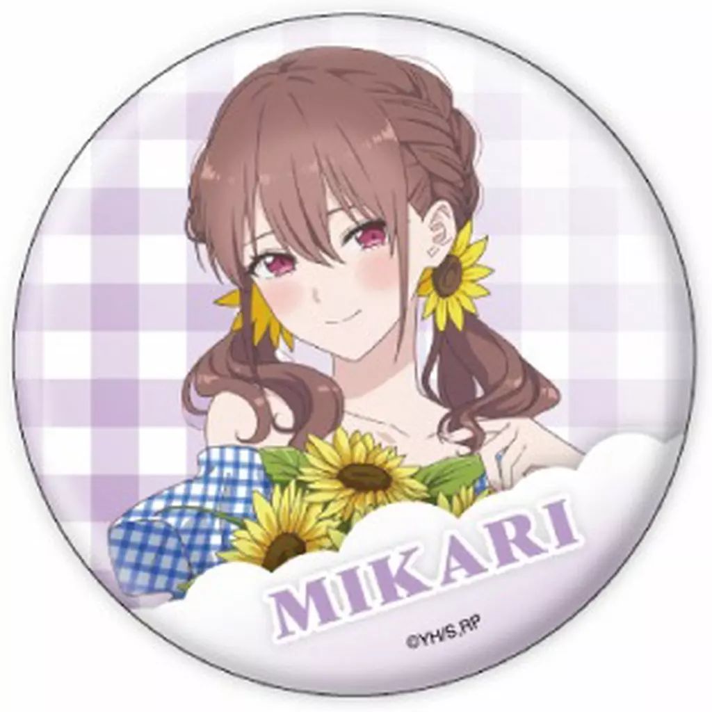 中古】バッジ・ビンズ 橘美花莉(名前有り) 「缶バッジ 2.5次元の誘惑